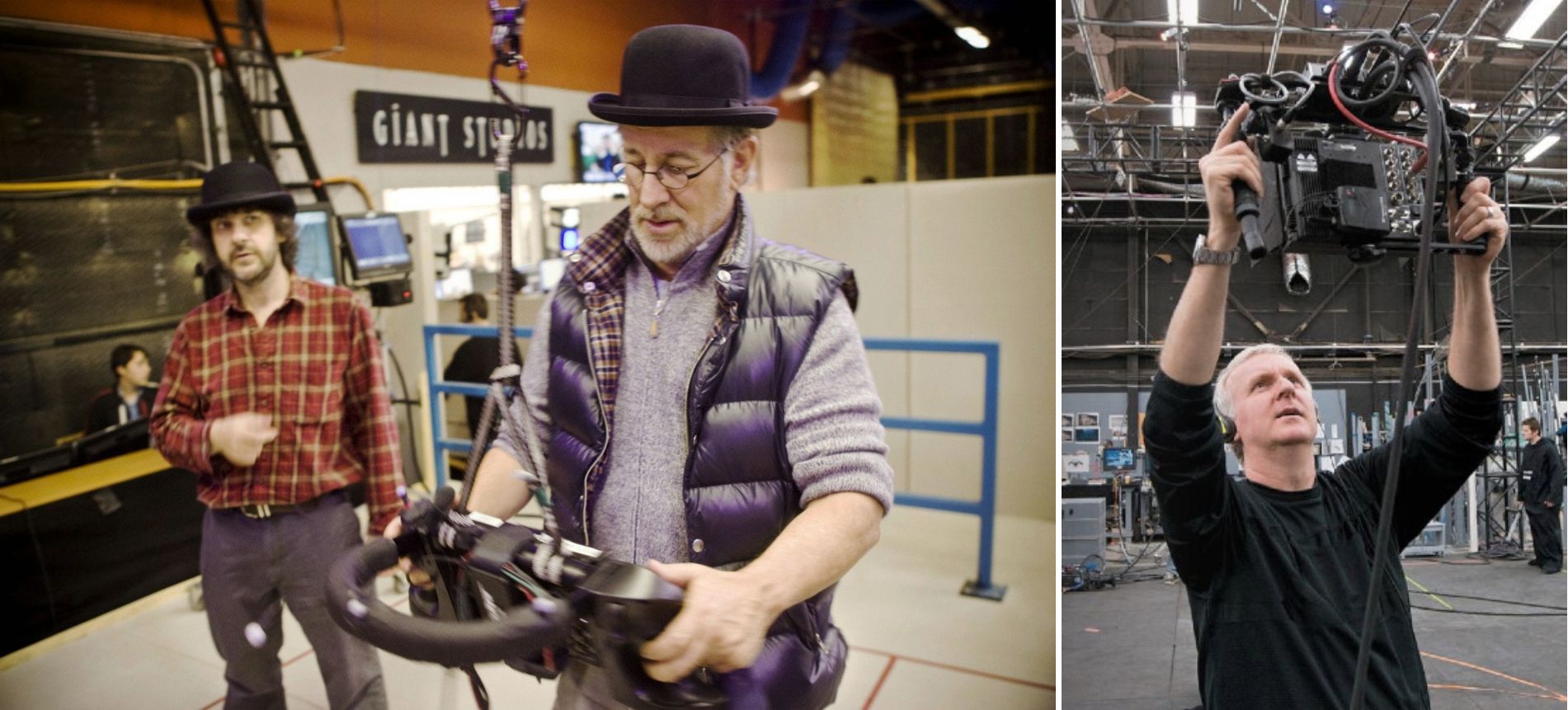 James Cameron virtual camera, Spielberg TinTin virtual camera rig