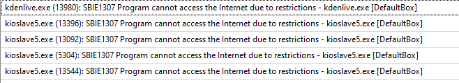 Kdenlive connection attempts