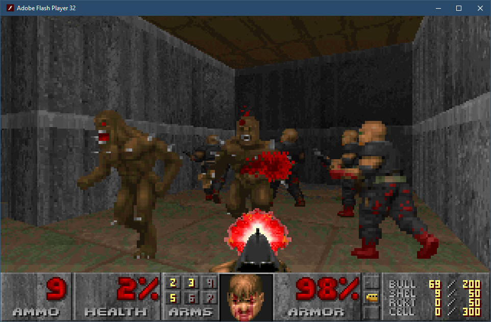 doom-in-flash-player