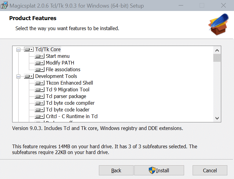 magicsplat-tcl-9-installer