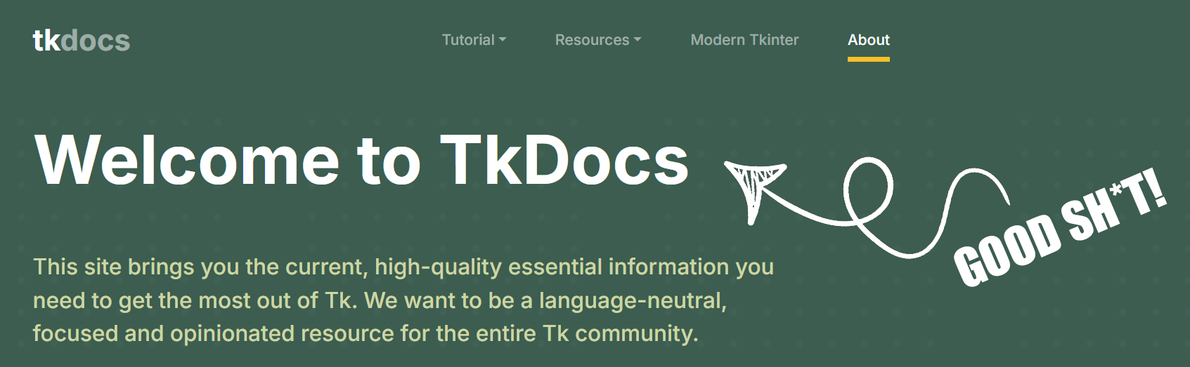 tkdocs-good-shit