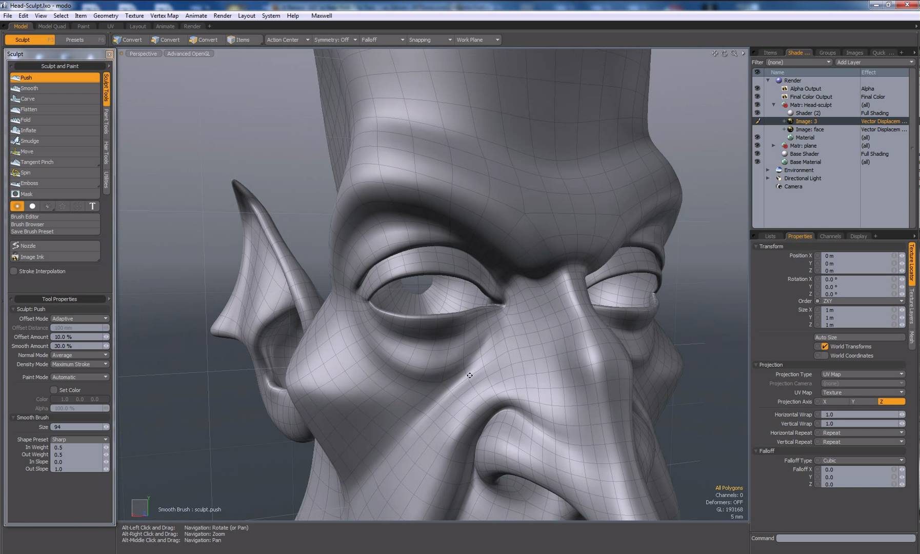 modo-sculpting